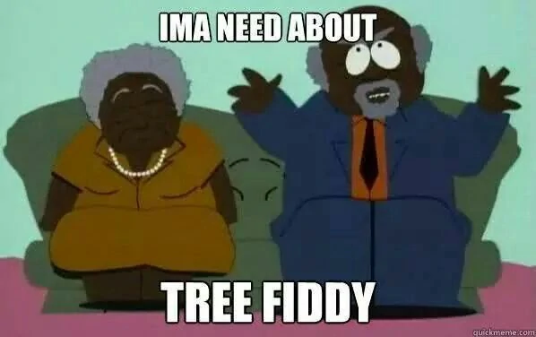 Southpark Tree Fiddy Lochness Monster