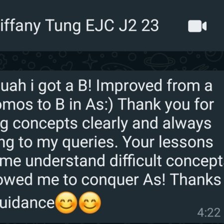 Tiffany Tung, EJC, 2022/23