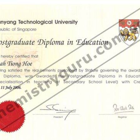 NIE PGDE Certificate(2/8)