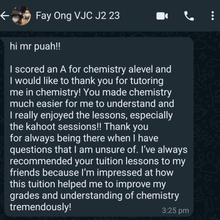 Fay Ong, VJC, 2022/23