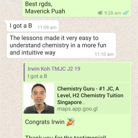 Irwin Koh, TMJC, 2018/19